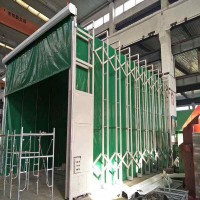 自動伸縮房 伸縮移動噴漆房 大型噴漆房設備廠家