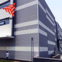 0.5mm彩鋼波紋板 橫鋪裝外墻面瓦楞波浪板825型