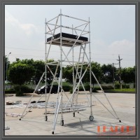 鋁合金腳手架批發 單管式設計 可輕易的應用于任何復雜的施工場地