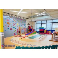 供應廊坊兒童體適能地膠 圖案定制 防滑