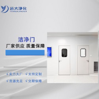 遠大凈化雙開鋼質凈化門介紹