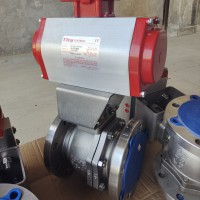 美國博雷S20、S21對夾式蝶閥，BRAY氣動蝶閥