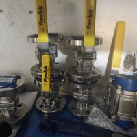 BRAY博雷閥門 F15氣動法蘭球閥 BRAY不銹鋼球閥